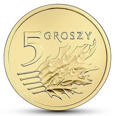 5 Groszy gr 2020 mennicza z woreczka