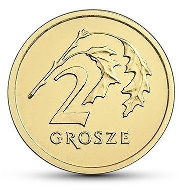 2 Grosze gr 2019 mennicze mennicza z woreczka