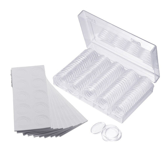 KAPSLE 17 20 25 27 30 mm PUDEŁKO 100 szt. BOX