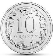 10 Groszy gr 2011 mennicza z woreczka